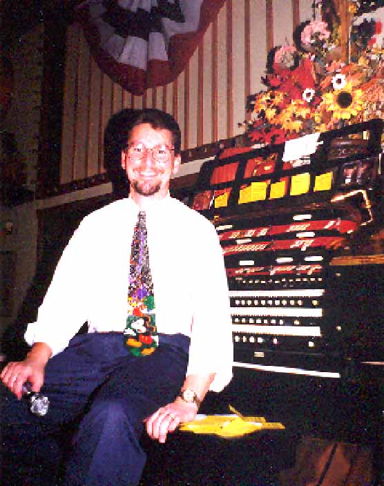 Dave at organ piper