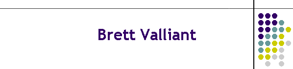 Demo Tracks - Brett Valliant