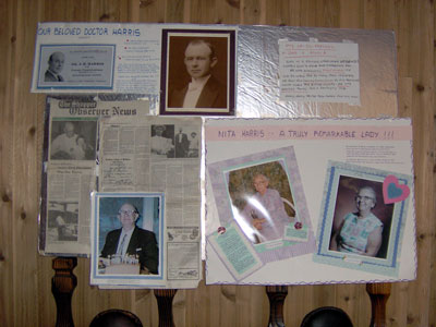 Click here to download a 2048 x 1536 JPG image showing the memorial on the wall of Pipe Organ Paradise dedicated to Johnnie June's mother and father, the cherished and legendary Doctor and Mrs. John H. Harris.