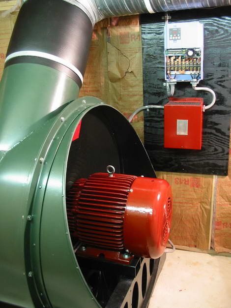 50" diameter 25 hp 3-stage Spencer organ blower 50" diameter 25 hp 3-stage Spencer organ blower