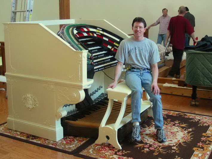 Brad McClincy Hardman Studio Wurlitzer Console Brad McClincy HardmanStudio Wurlitzer Console