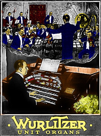 Wurlitzer Unit Orchestra Theater Pipe Organ