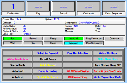 Uniflex Relay User Control Panel